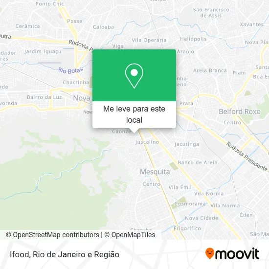 Ifood mapa