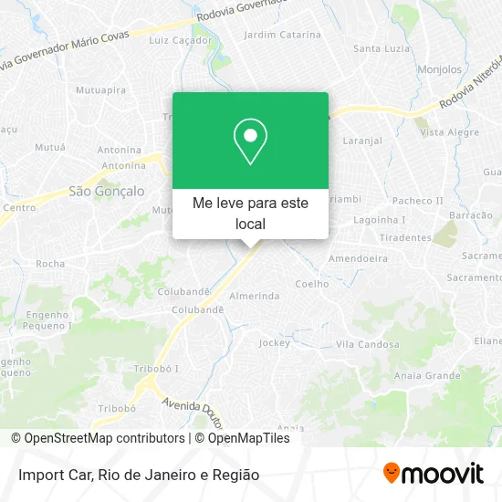 Import Car mapa
