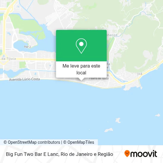 Big Fun Two Bar E Lanc mapa