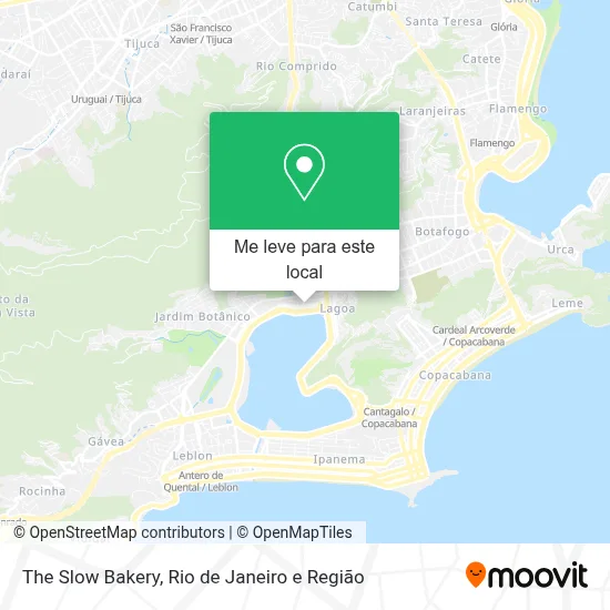 The Slow Bakery mapa