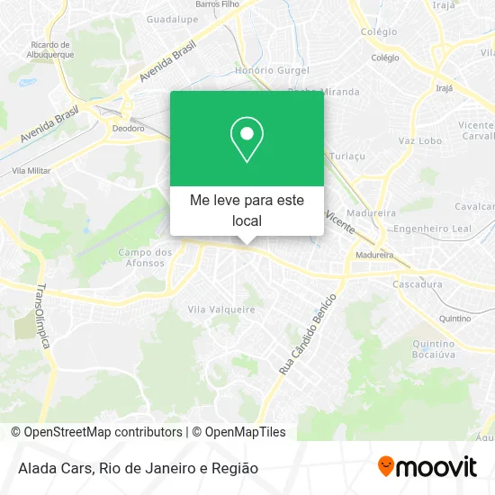 Alada Cars mapa