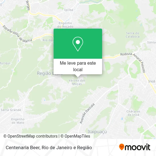 Centenaria Beer mapa