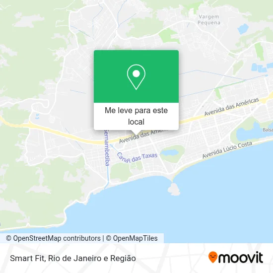 Smart Fit mapa