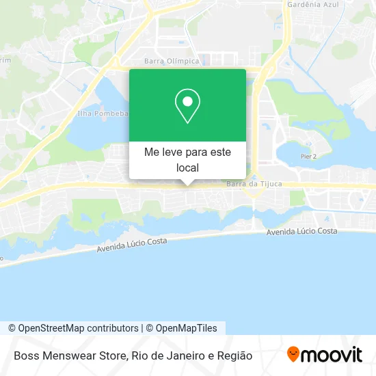 Boss Menswear Store mapa