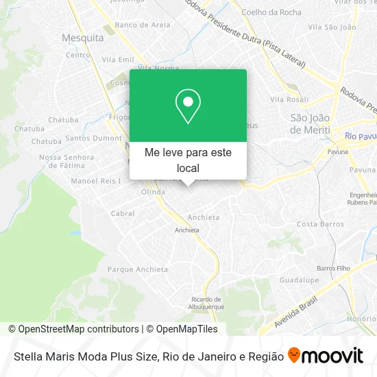 Stella Maris Moda Plus Size mapa