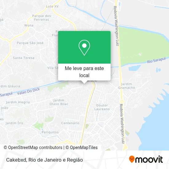 Cakebxd mapa