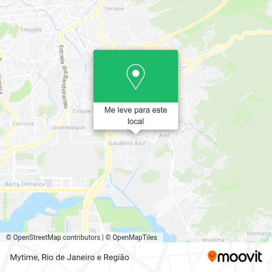 Mytime mapa