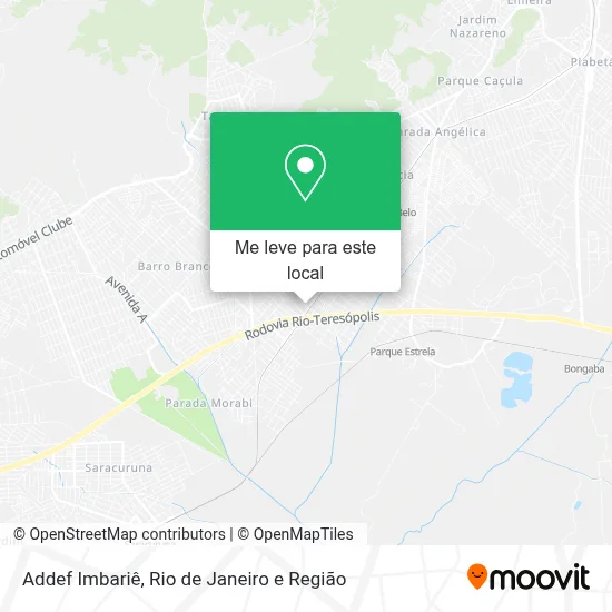Addef Imbariê mapa