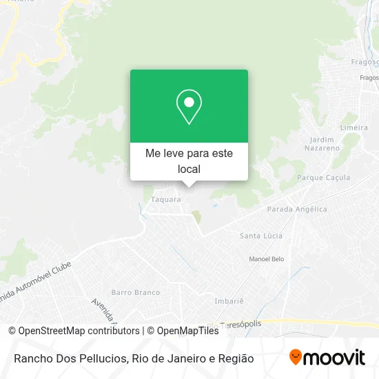 Rancho Dos Pellucios mapa