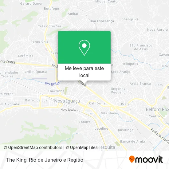 The King mapa
