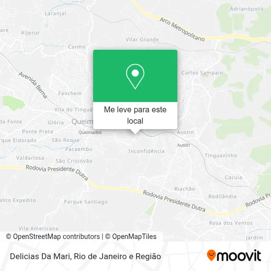 Delicias Da Mari mapa
