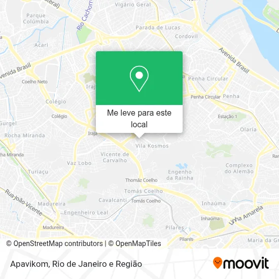 Apavikom mapa