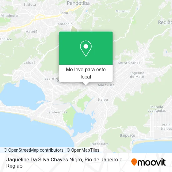 Jaqueline Da Silva Chaves Nigro mapa