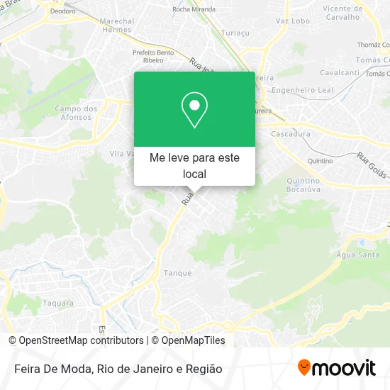 Feira De Moda mapa
