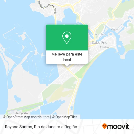 Rayane Santos mapa