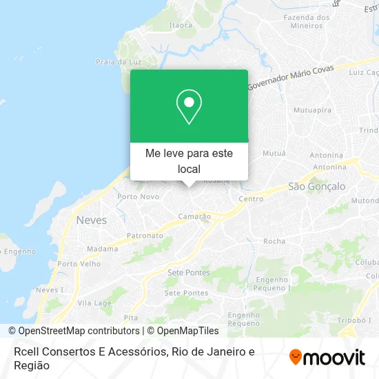 Rcell Consertos E Acessórios mapa