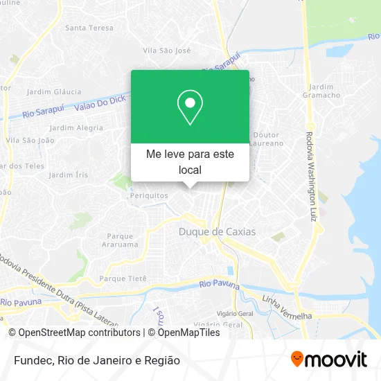 Fundec mapa