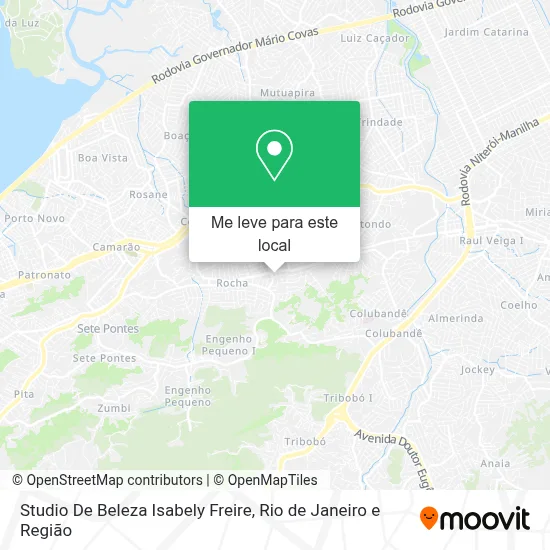 Studio De Beleza Isabely Freire mapa