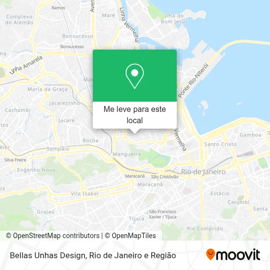 Bellas Unhas Design mapa