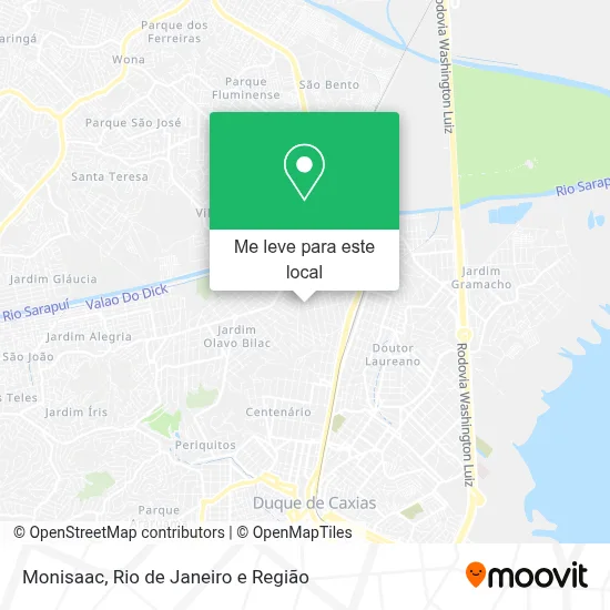 Monisaac mapa