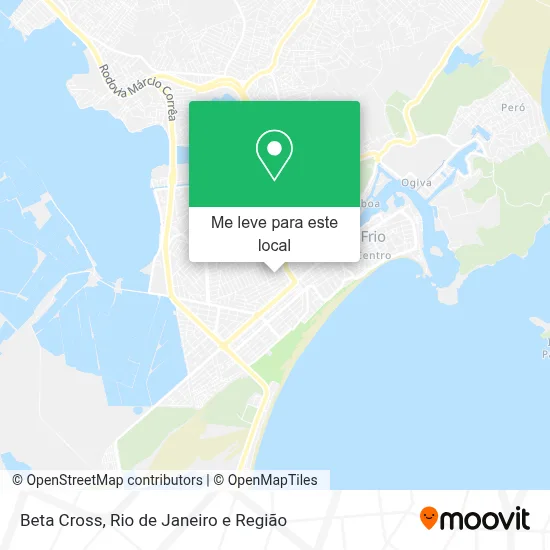 Beta Cross mapa