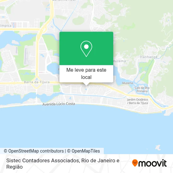 Sistec Contadores Associados mapa