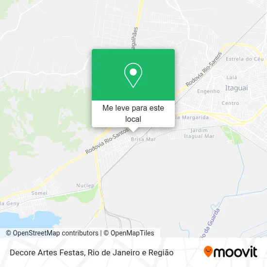 Decore Artes Festas mapa