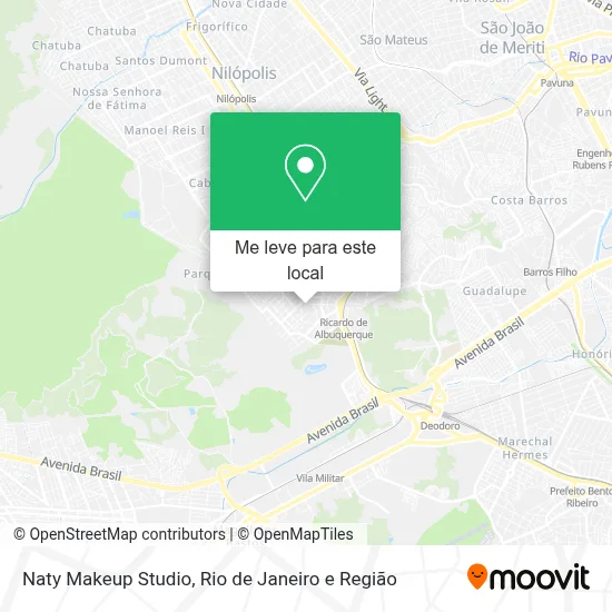 Naty Makeup Studio mapa