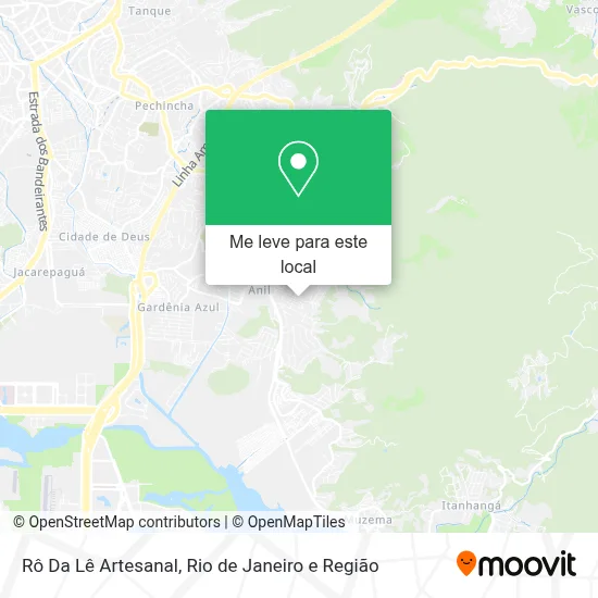 Rô Da Lê Artesanal mapa