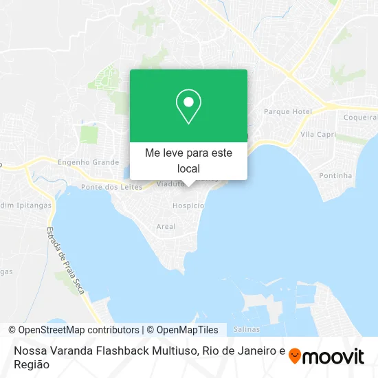 Nossa Varanda Flashback Multiuso mapa