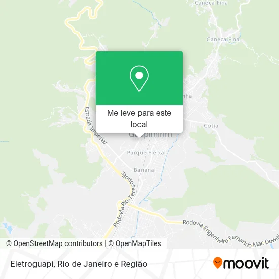 Eletroguapi mapa