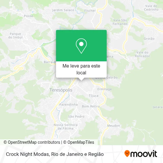 Crock Night Modas mapa