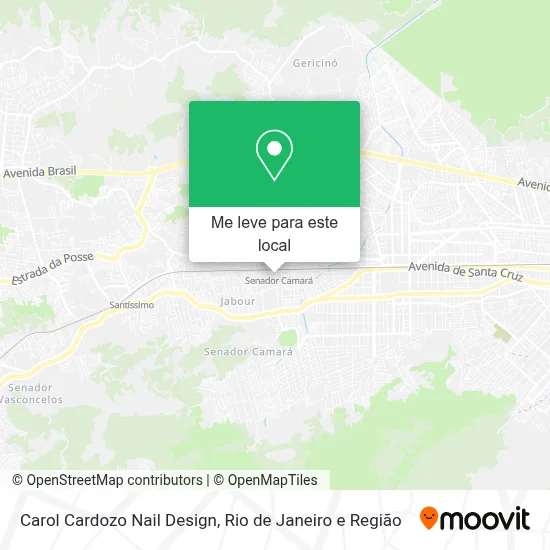 Carol Cardozo Nail Design mapa