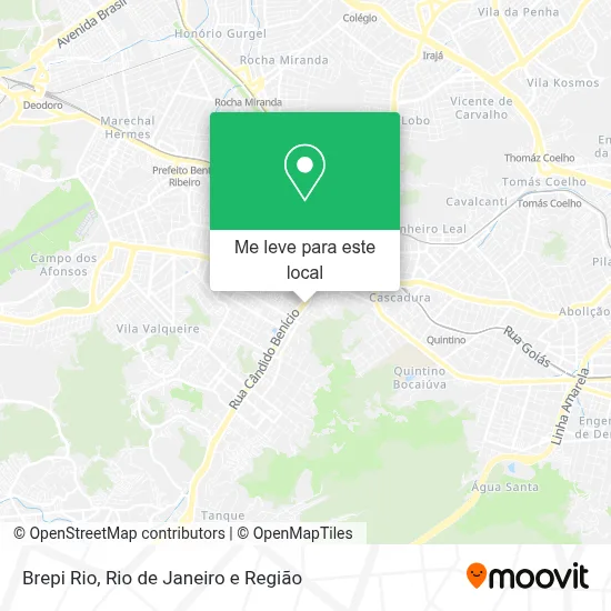 Brepi Rio mapa