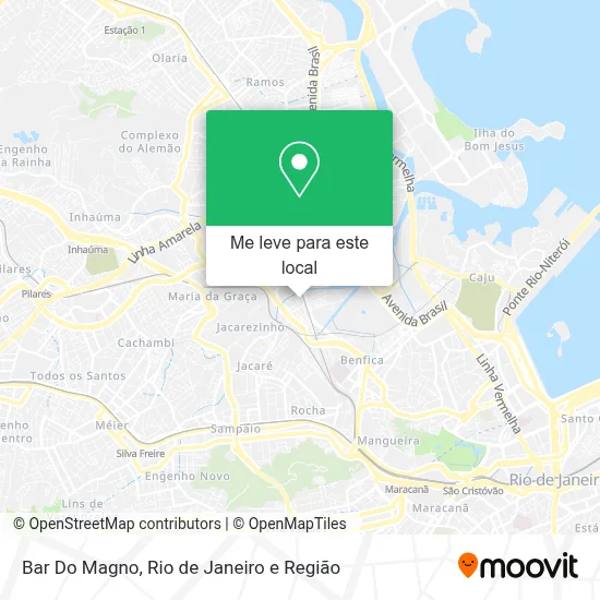 Bar Do Magno mapa