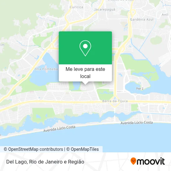 Del Lago mapa