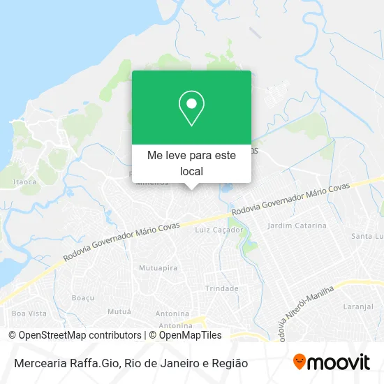 Mercearia Raffa.Gio mapa