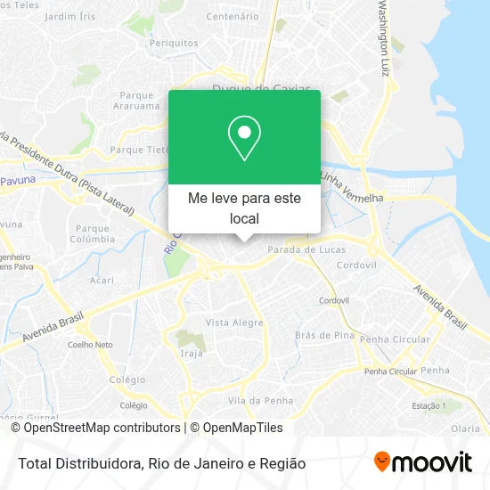 Total Distribuidora mapa