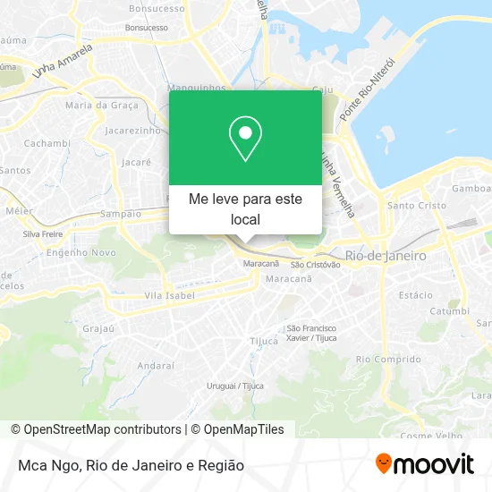 Mca Ngo mapa