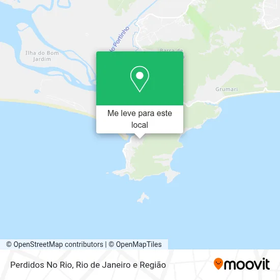 Perdidos No Rio mapa