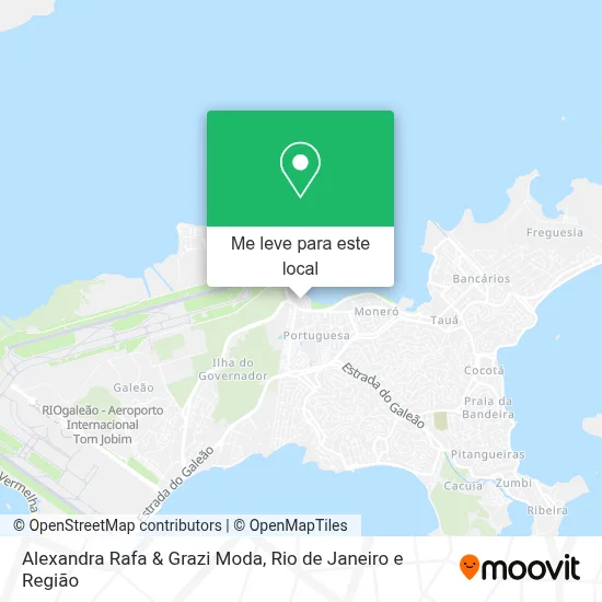 Alexandra Rafa & Grazi Moda mapa