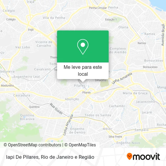 Iapi De Pilares mapa