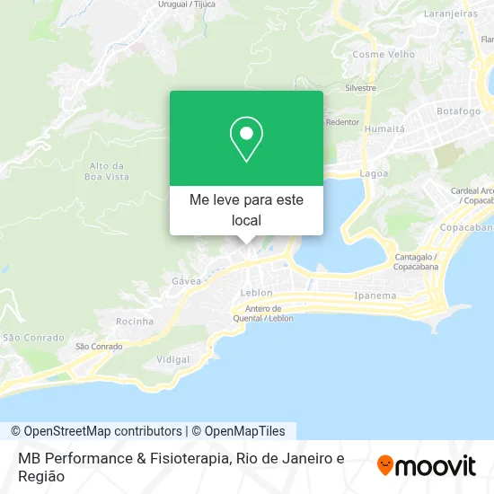 MB Performance & Fisioterapia mapa
