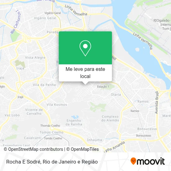 Rocha E Sodré mapa