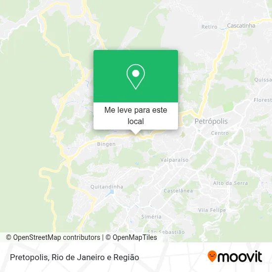 Pretopolis mapa