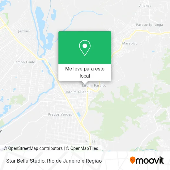 Star Bella Studio mapa