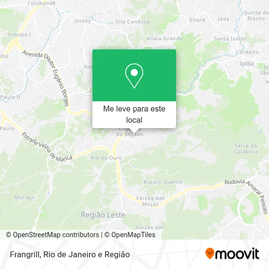 Frangrill mapa