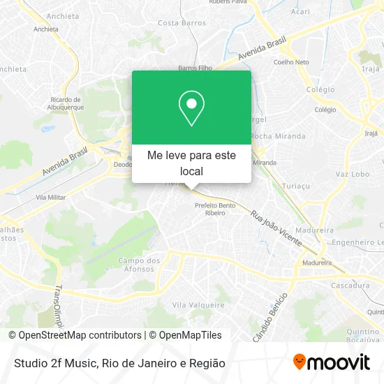 Studio 2f Music mapa