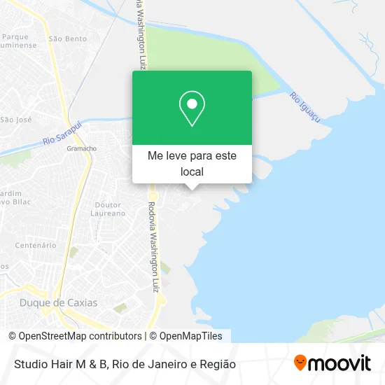 Studio Hair M & B mapa