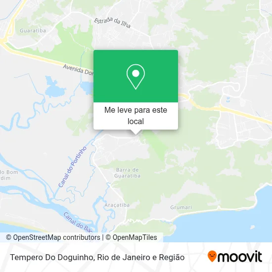 Tempero Do Doguinho mapa